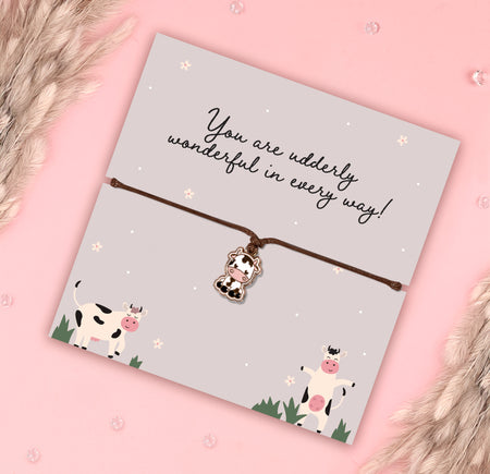 'Udderly Wonderful' Cow Bracelet