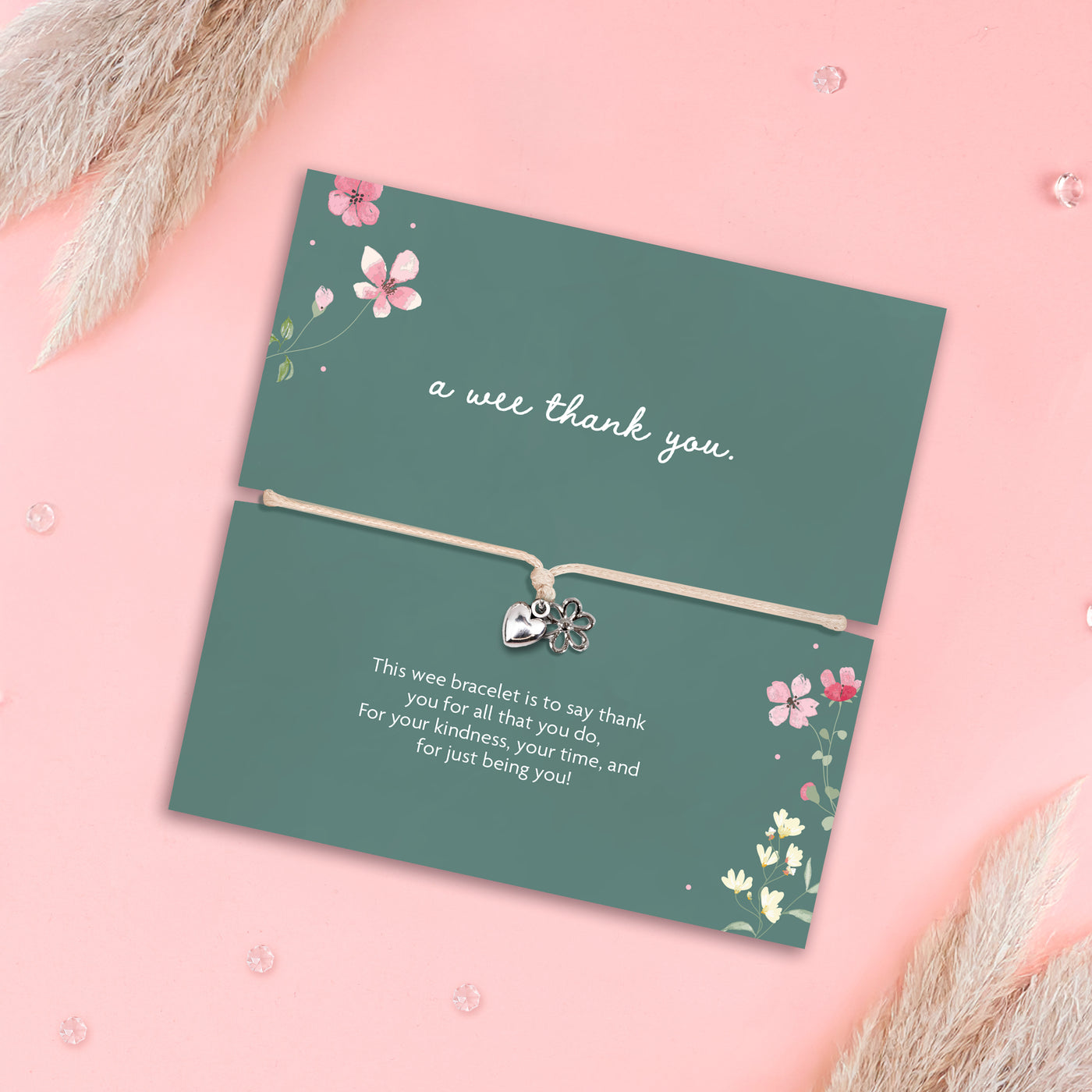 A Wee Thank You Bracelet - letterboxlove