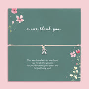 A Wee Thank You Bracelet - letterboxlove