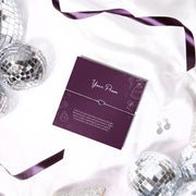 Your Prom Night Silver Heart Bracelet - letterboxlove