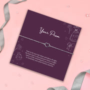 Your Prom Night Silver Heart Bracelet - letterboxlove