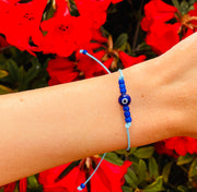 Intuition Evil Eye Seeded Card and Bracelet - letterboxlove