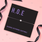 H.O.E Funny Friendship Bracelet