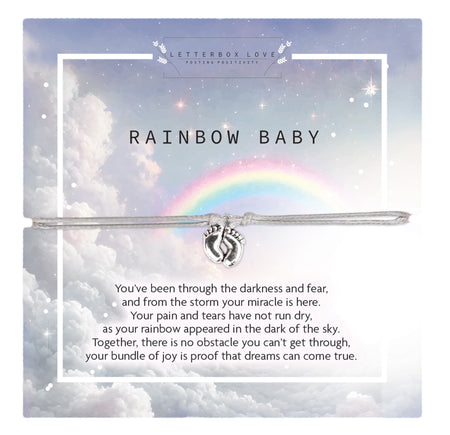 Rainbow Baby Bracelet