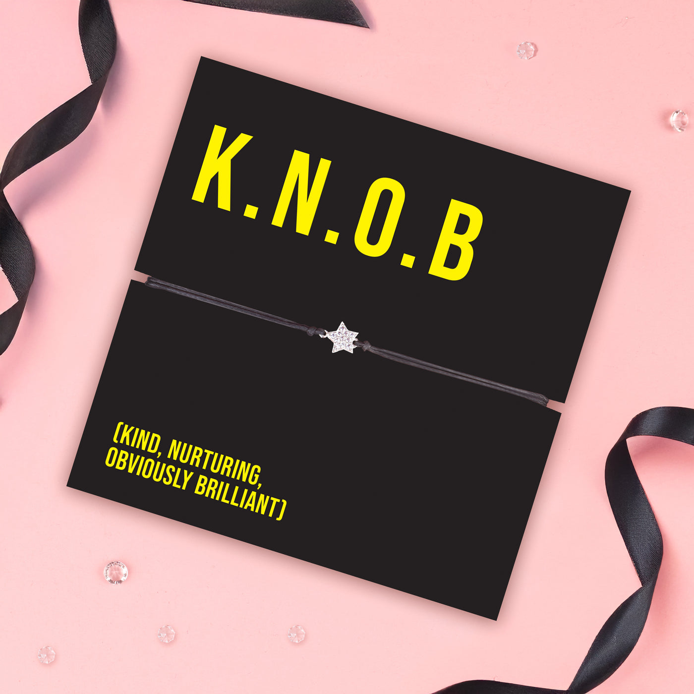 K.N.O.B Funny Friendship Bracelet - letterboxlove