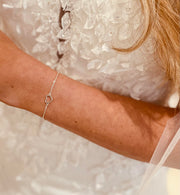 Thank you Bridesmaid Bracelet - letterboxlove