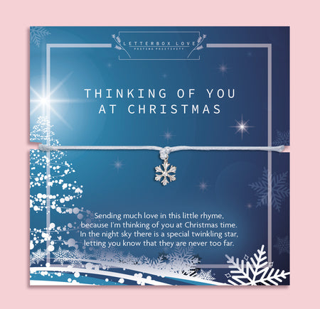 Thinking of you at Christmas Bracelet