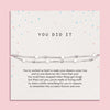 Motivational card titled 