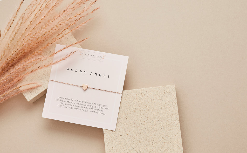 Worry Angel | Meaningful Jewellery | Anxiety Gifts | letterboxlove