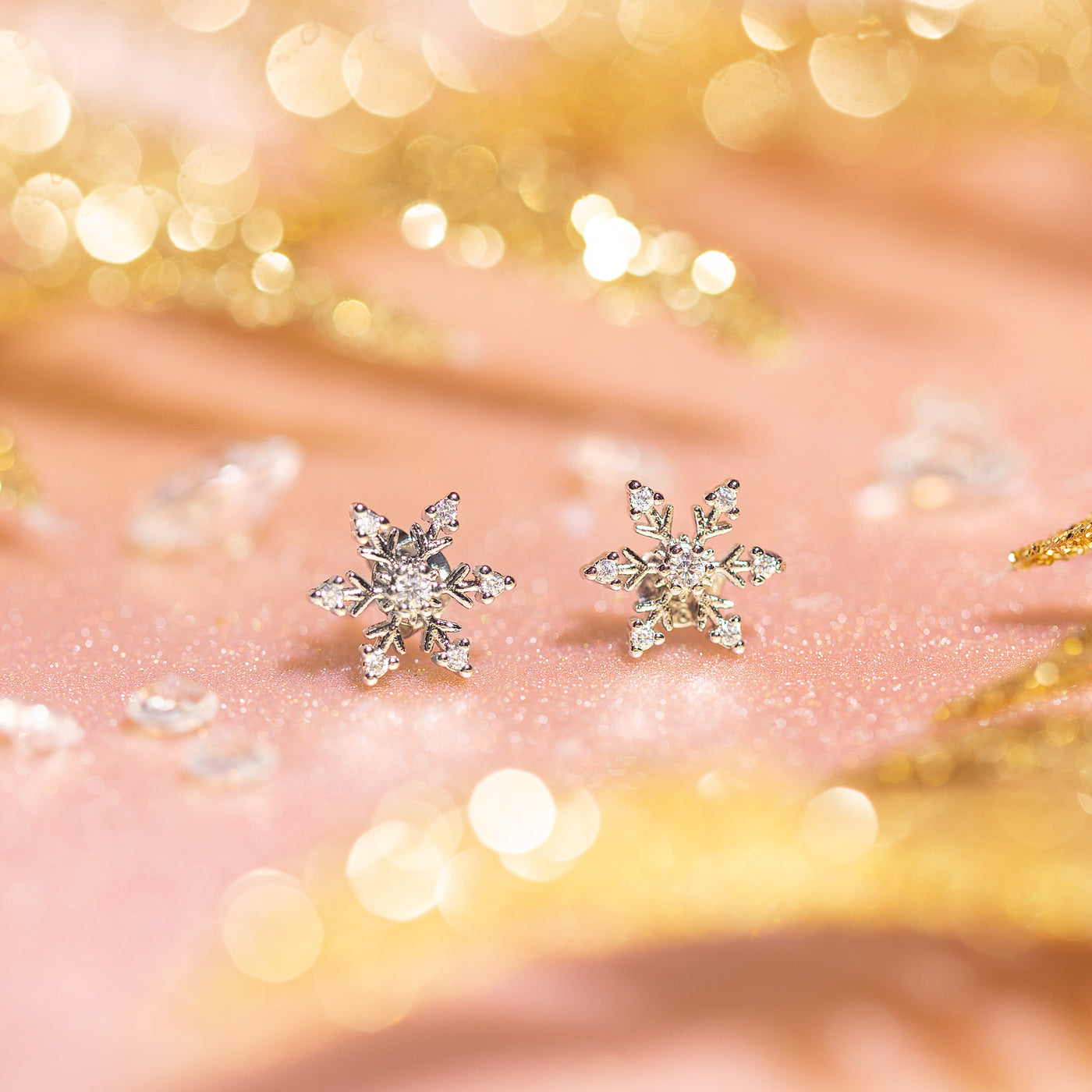 Christmas Snowflake Earrings - letterboxlove