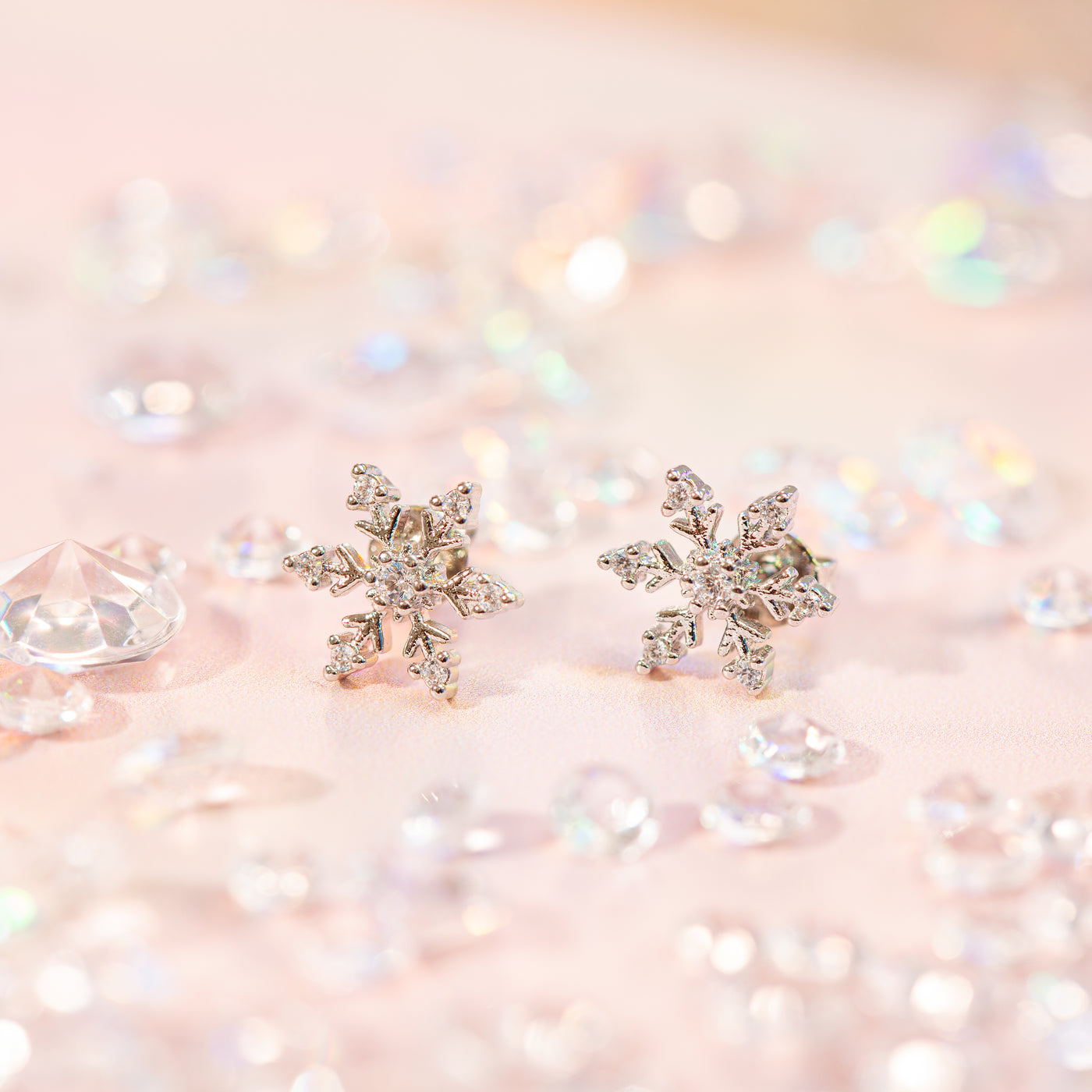 Christmas Snowflake Earrings - letterboxlove